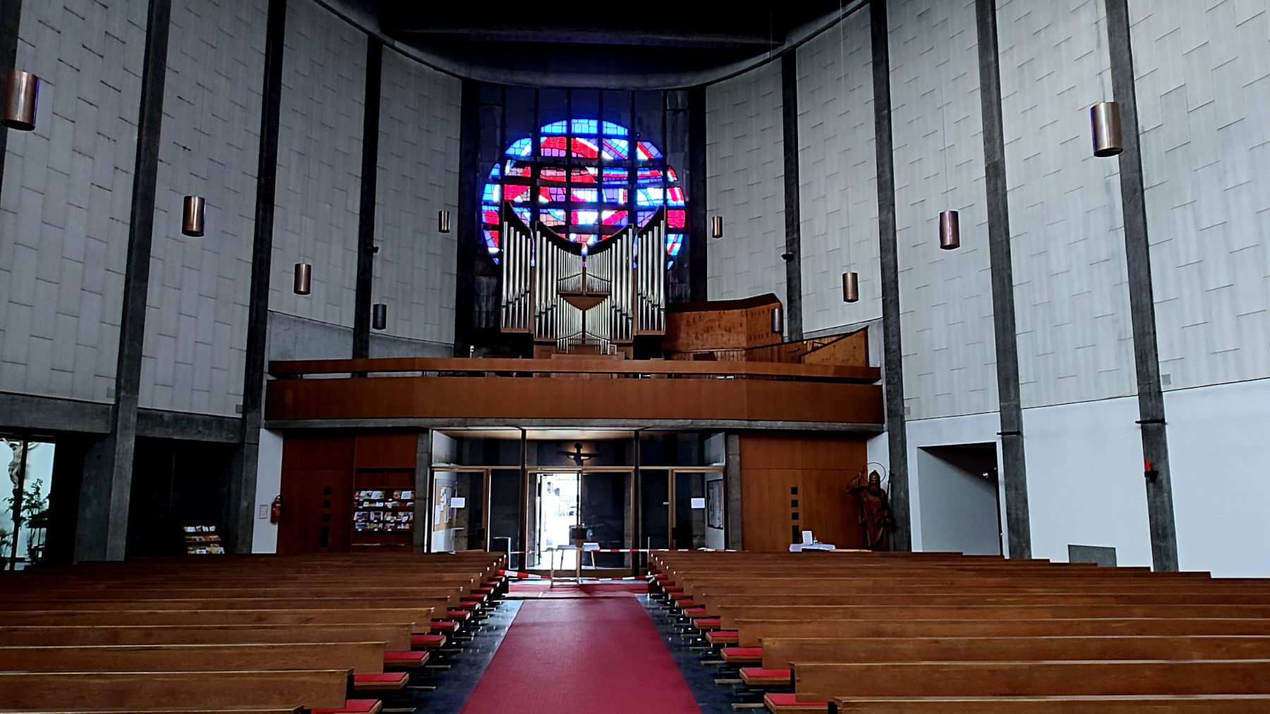 Kirchenraum und Orgel St. Severin